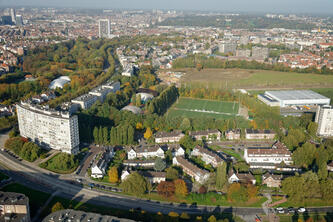 Les clubs de sport vus du ciel. 