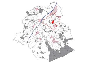 Josaphat, straddling the municipalities of Schaerbeek and Evere, one of the ten Priority Development Areas of the Regional Sustainable Development Plan. 