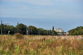 Evolution (4) du paysage, depuis la gare de triage, jusqu’à la friche. 