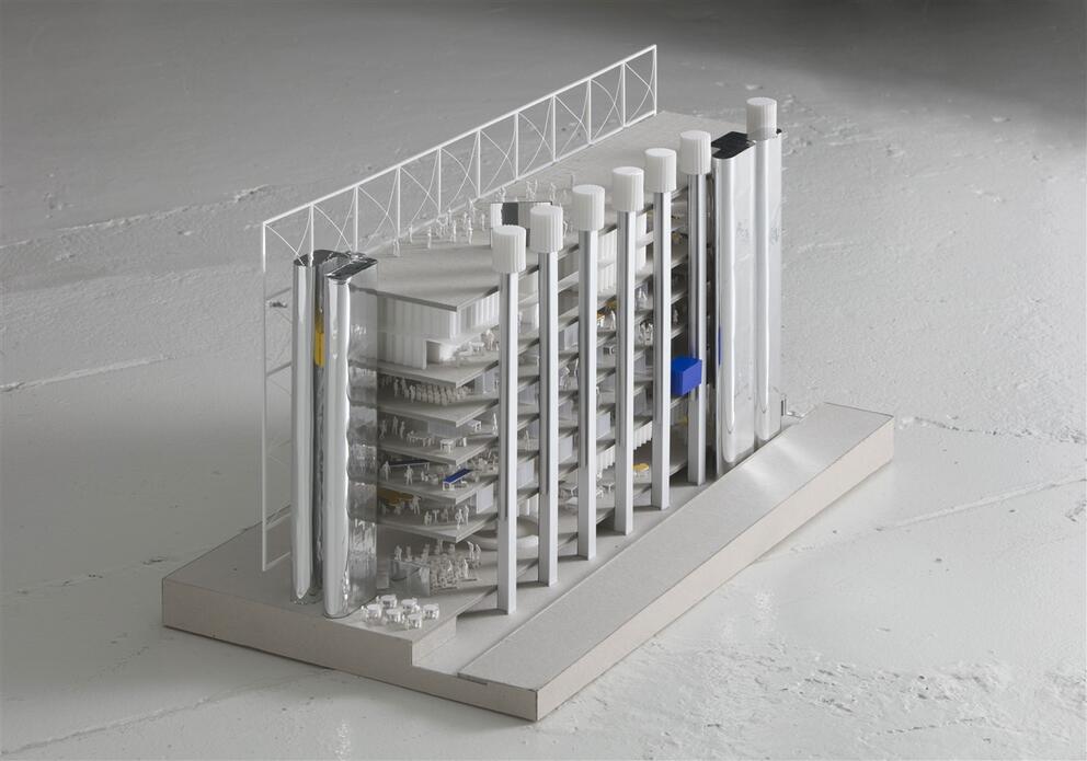 Frame, future maison des médias de mediapark.brussels.